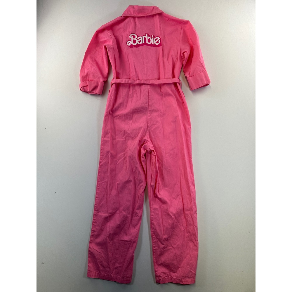 Barbie The Movie Kids Pink Power Jumpsuit Spirit Halloween Costume Med 8-10 NEW - Picture 4 of 15